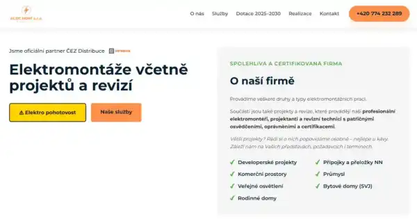 Elektromontáže a revize - AC/DC MONT