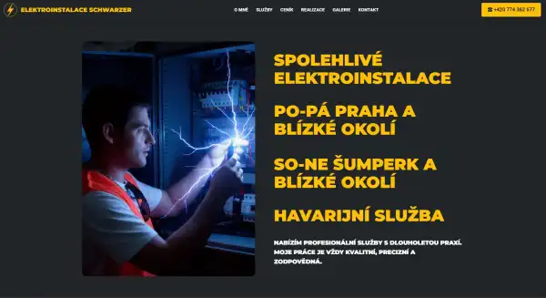 Web pro elektrikáře - Elektro Schwarzer